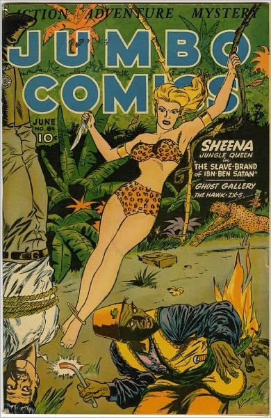 Jumbo Comics Number 64 Action Comic Book