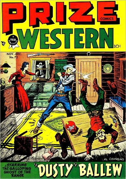 Prize Comics Western Number 72 Western Comic Book