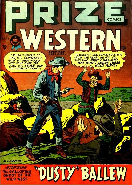 Prize Comics Western Number 71 Western Comic Book