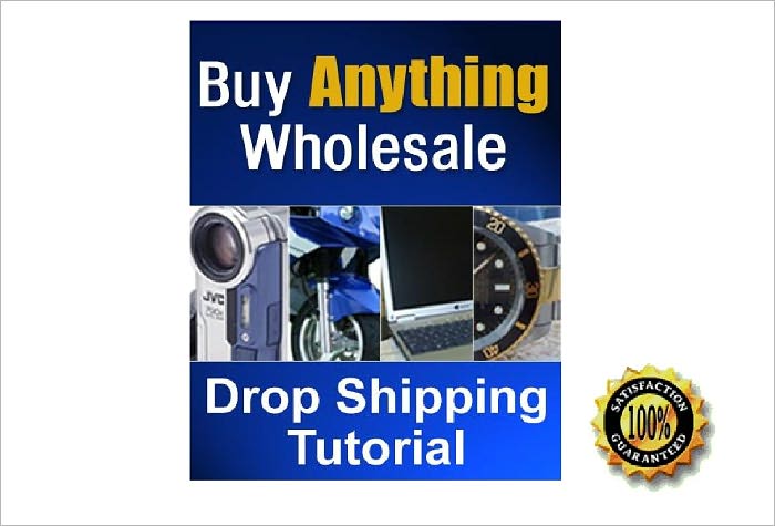 Buy Anything Wholesale - Drop Shipping Tutorial