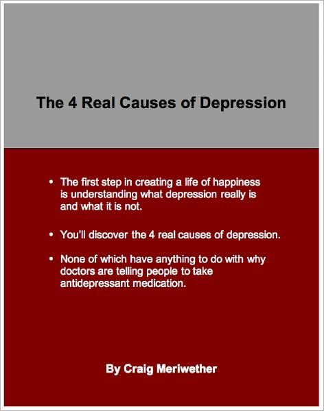 The 4 Real Causes of Depression
