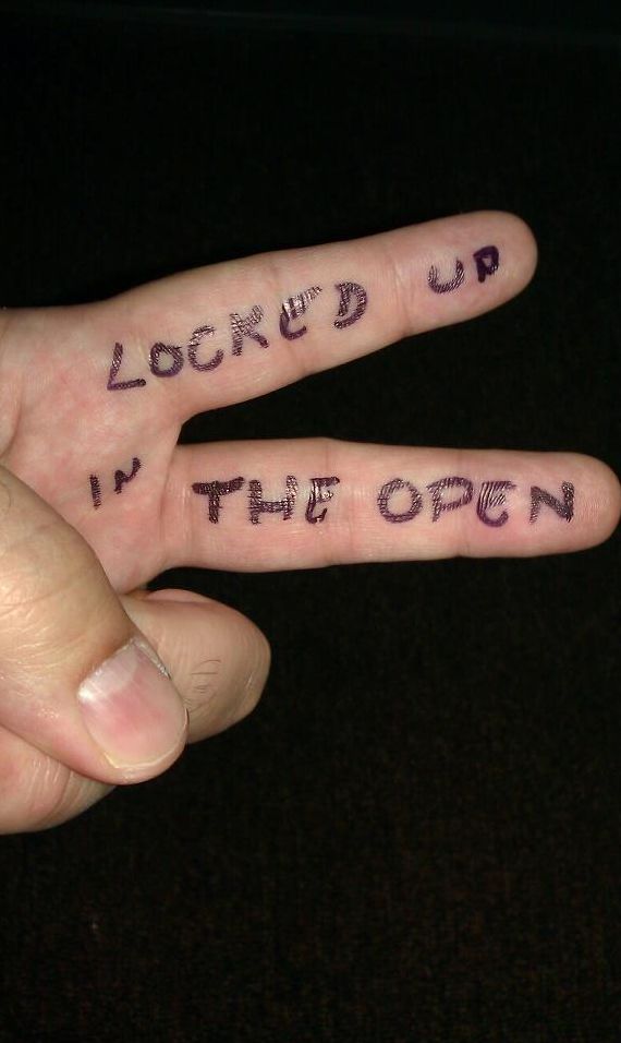 Locked Up In the Open