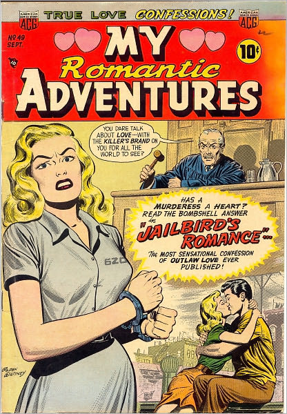 My Romantic Adventures Number 49 Love Comic Book