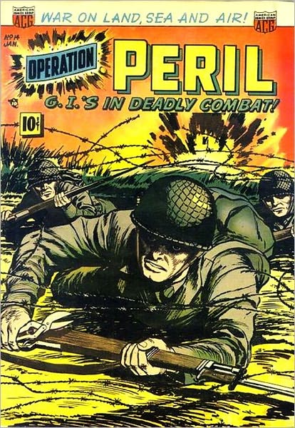 Operation Peril Number 14 War Comic Book