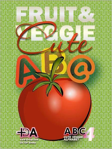 Cute ABC: Fruit and Veggie Alphabet (Halloween Gift Idea)