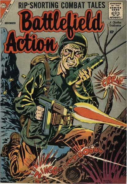 Battlefield Action Number 22 War Comic Book