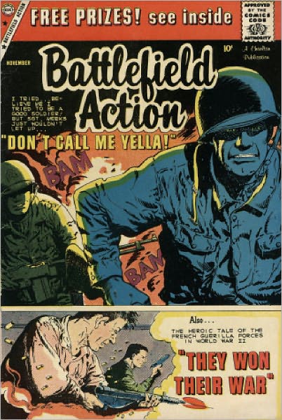 Battlefield Action Number 27 War Comic Book