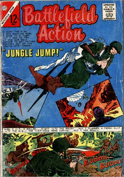 Battlefield Action Number 47 War Comic Book
