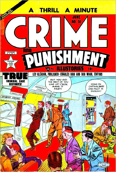 Crime and Punishment Number 51 Crime Comic Book