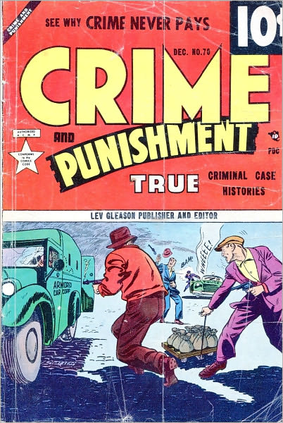 Crime and Punishment Number 70 Crime Comic Book
