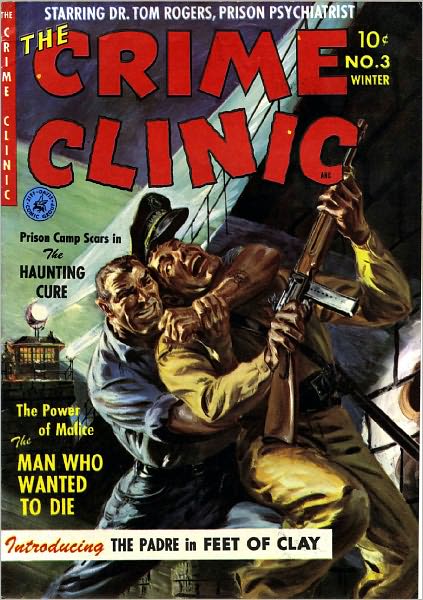 Crime Clinic Number 3 Crime Comic Book