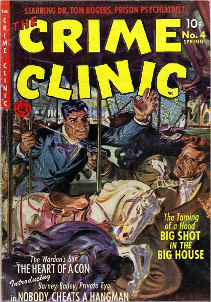 Crime Clinic Number 4 Crime Comic Book