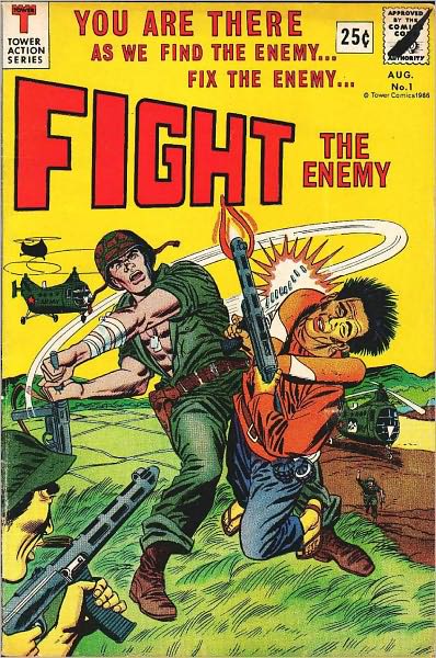 Fight the Enemy Number 1 War Comic Book