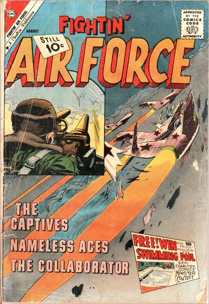 Fightin Air Force Number 28 War Comic Book