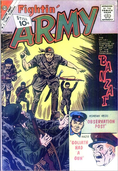 Fightin Army Number 44 War Comic Book