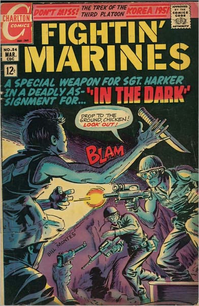 Fightin Marines Number 84 War Comic Book