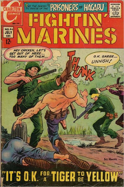Fightin Marines Number 86 War Comic Book