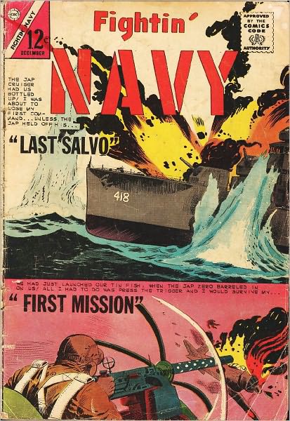 Fightin Navy number 113 War Comic Book