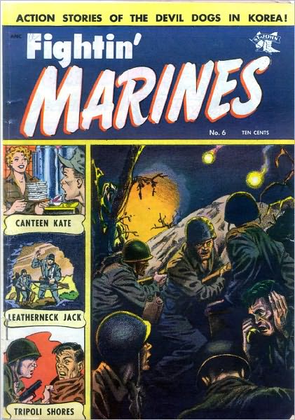 Fightin' Marines Number 6 War Comic Book