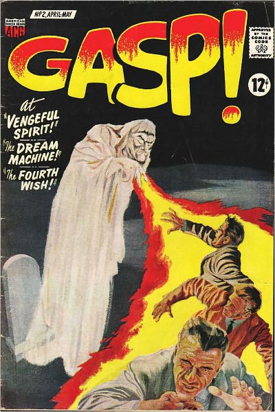 Gasp Number 2 Horror Comic Book