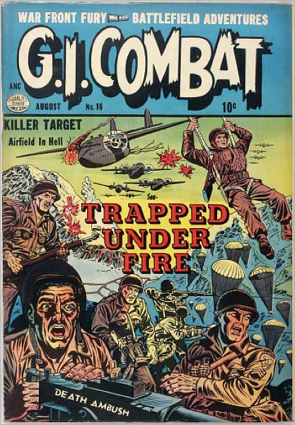 GI Combat Number 16 War Comic Book