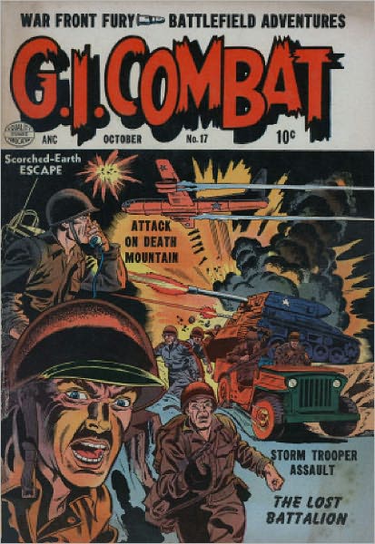 GI Combat Number 17 War Comic Book