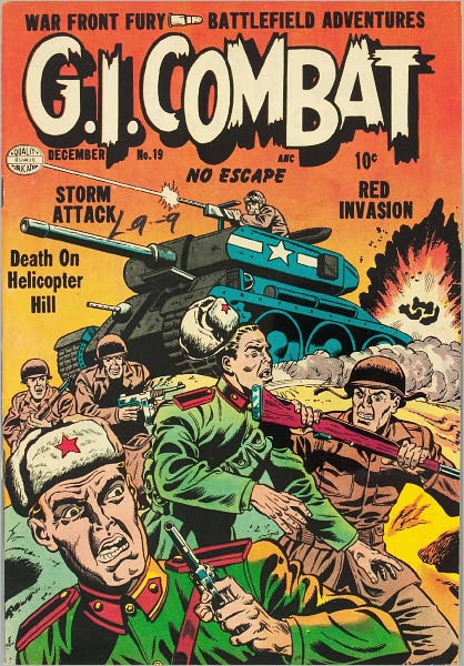 GI Combat Number 19 War Comic Book
