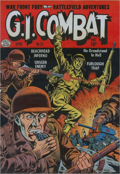 GI Combat Number 23 War Comic Book