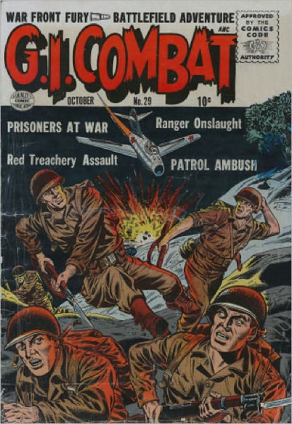 GI Combat Number 29 War Comic Book
