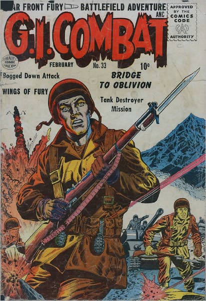 GI Combat Number 33 War Comic Book
