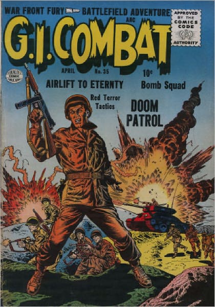GI Combat Number 35 War Comic Book
