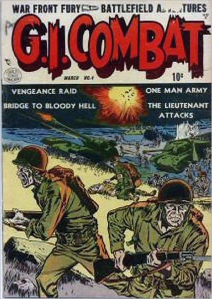GI Combat Number 4 War Comic Book