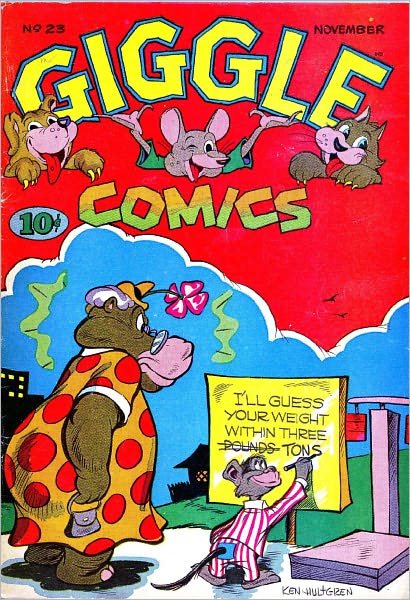 Giggle Comics Number 23 Childrens Comic Book