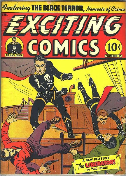 Exciting Comics Number 16 Action Comic Book