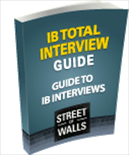 Street of Walls Investment Banking Questions and Answers