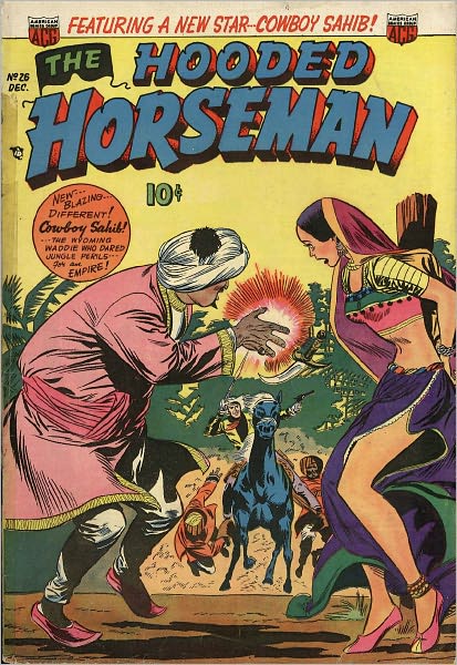 The Hooded Horseman Number 26 Western Comic Book