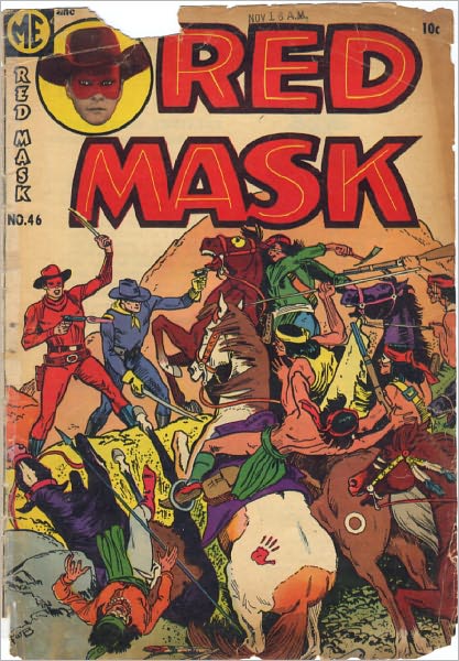 Red Mask Number 46 Western Comic Book