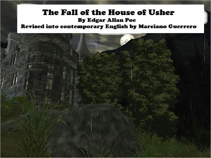 The Fall of the House of Usher (in Contemporary English)