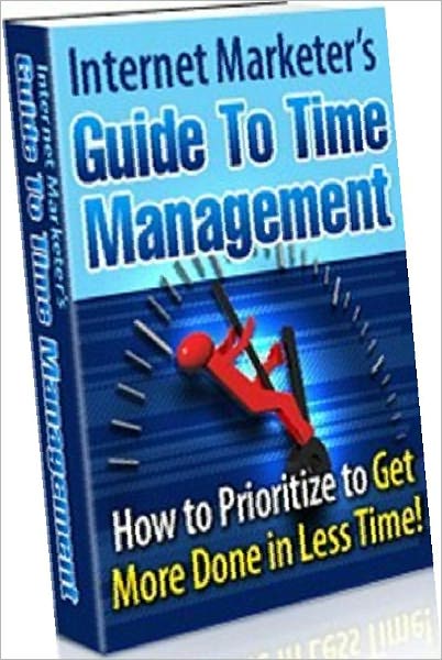 Study Guide eBook - Internet Marketer Guide to Time Managment - How the lack of clutter can help you!