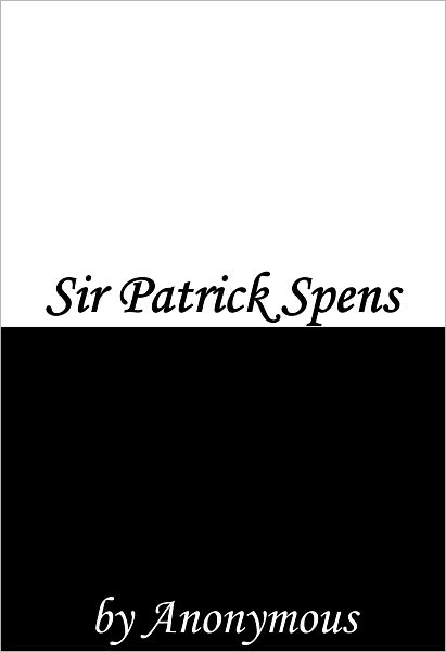 Sir Patrick Spens