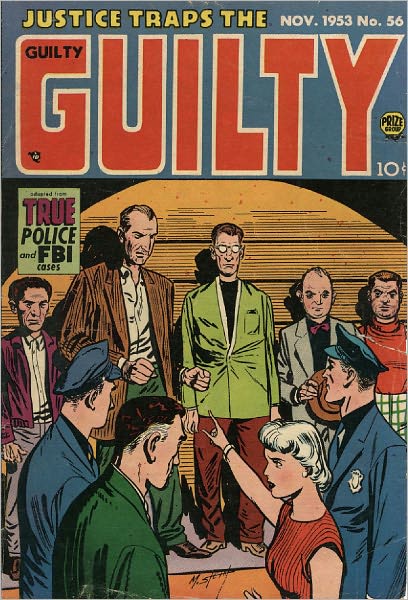 Justice Traps The Guilty Number 56 Crime Comic Book