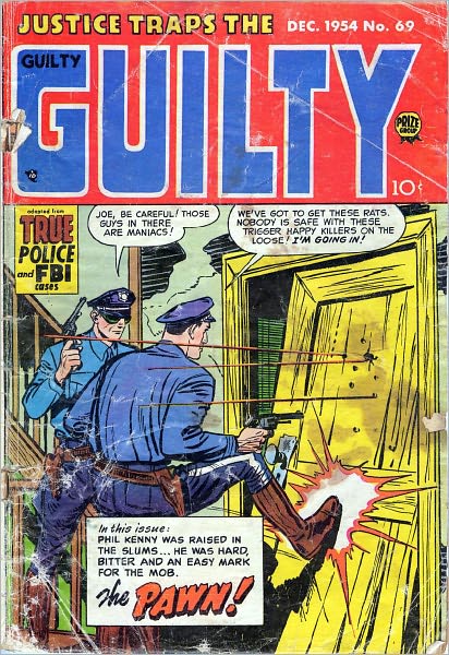Justice Traps the Guilty Number 69 Crime Comic Book