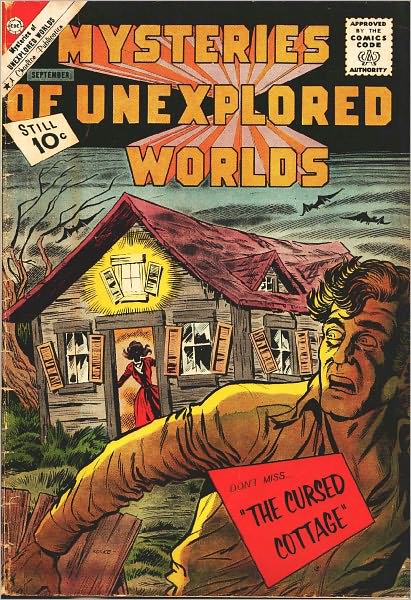 Mysteries of Unexplored Worlds Number 26 Fantasy Comic Book