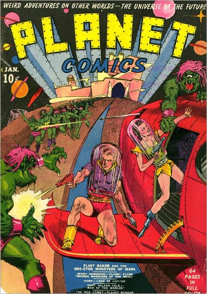 Planet Comics Number 1 Fantasy Comic Book