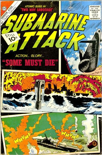 Submarine Attack Number 31 War Comic Book