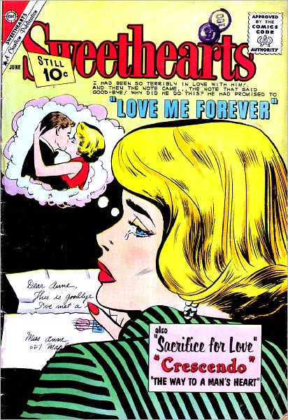 Sweethearts Number 60 Love Comic Book