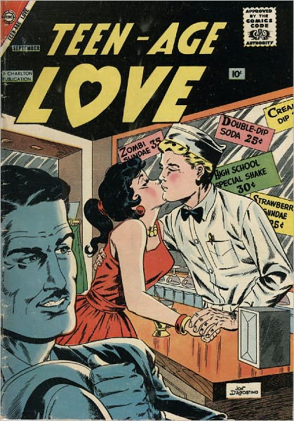 Teen Age Love Number 5 Love Comic Book