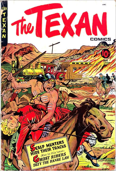 The Texan Number 8 Western Comic Book