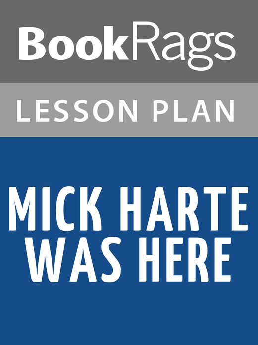 Mick Harte Was Here by Barbara Park Lesson Plans