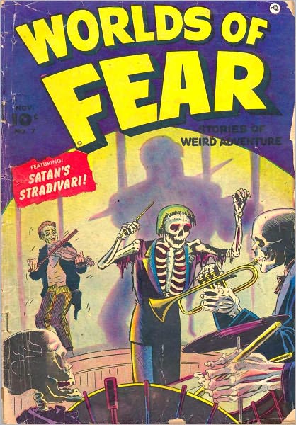 Worlds of Fear Number 7 Horror Comic Book